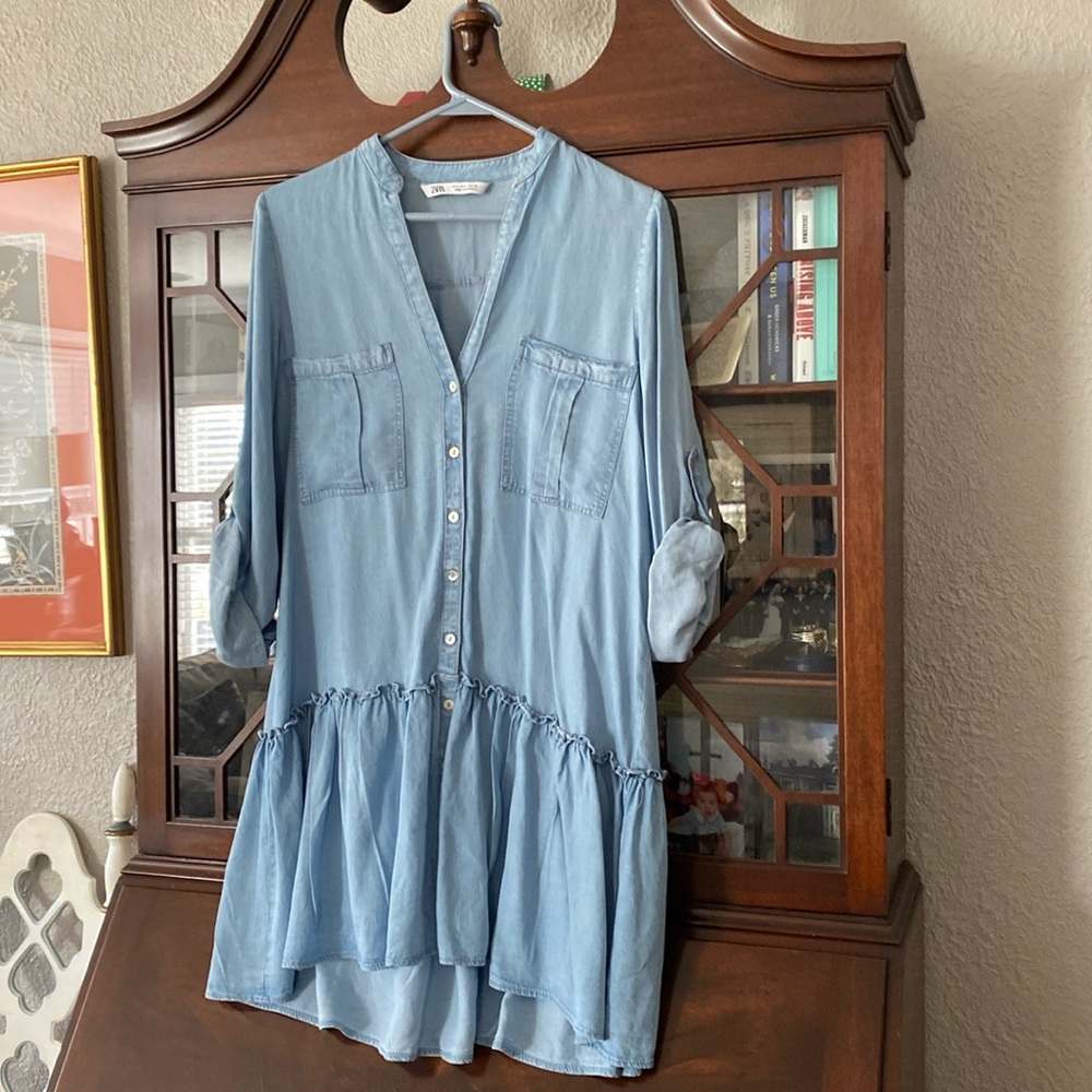 Chambray Zara dress